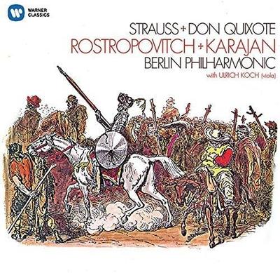 CD ROSTROPOVITCH KARAJAN  Richard Strauss Symphony Poem Don Q WPGS10002 WARNER MUSIC 2017 Japan Obi Classical