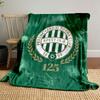 "Ferencvárosi Torna Club Logo Design" Patterned Blanket, Flannel, Suitable for All Seasons, Home Decor, Warm and Cozy