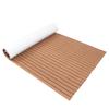 EVA Flooring Mat 120x240cm Non-Slip Self Adhesive Decking Pad Decoration for Marine Boat Yacht(Light Brown Black )
