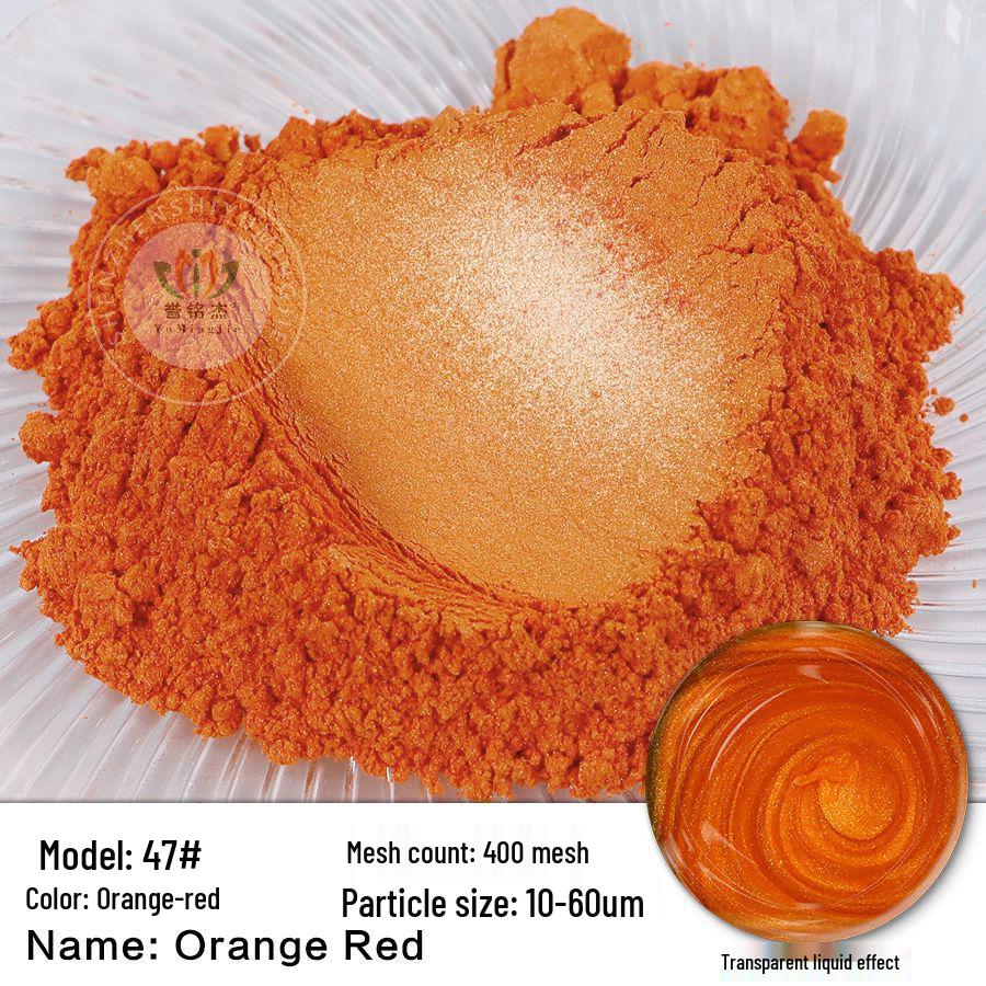 120 Color Chameleon Pearlescent Mica Powder for Epoxy Resin, Paint, and Watercolor
