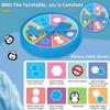 Mini-Pinguinfalle, Familienspielzeug zum Eisbrechen, Pinguin-Retten, interaktives Eltern-Kind-Unterhaltungsspiel für den Innenbereich, Brettspielspielzeug für Kinder
