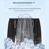 Jeanswest Men's Quick-Dry Ice Silk Straight-Leg Casual Pants