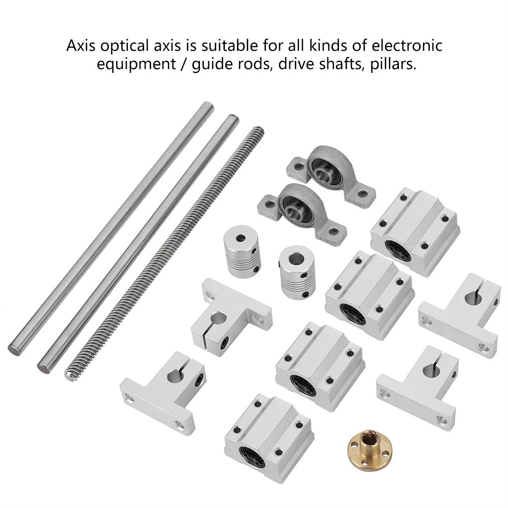 15PCS Printer Assembly Accessories for T8 Screw Rod Kit Coordinate Measuring Tool Set