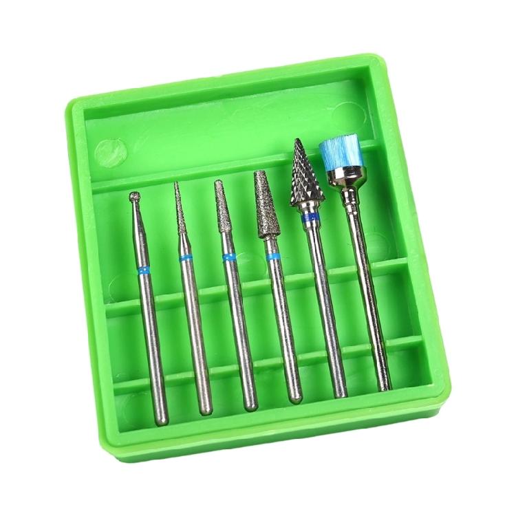 Nail Bits for Nail Drills Complete Manicure Accessories Set Safe Cutter Bit DIY Nail Preparation System