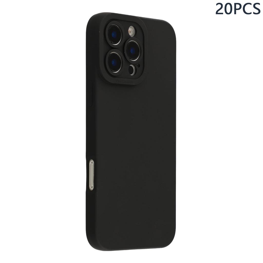 Bulk Purchasing 20Pcs For iPhone 16 Pro Max Case Precise Cutouts 1.3mm TPU Matte Phone Cover