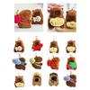 Capybara Plush Keychain Bag Decoration Bags Pendant Lucky Charm Keyring Purse Accesories Designed For Adults