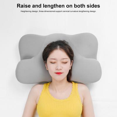 Neck Pillow Thick Soft Adjustable Memory Foam Zipper Closure Painless Sleeping Cervical Neck Protection Pillow Pain Relief Cooling Breathable