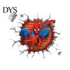 Wallpaper Wall Sticker Cartoon 3D Effect Spiderman Decorative Poster Decal Home Decor Gifts for Kids Rooms Paper
