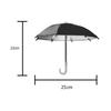 Phone Umbrella For Sun Cell Phone Umbrella Stand Outdoor Waterproof Umbrella Mobile Phone Holder For Bicycle And Motorcycle Decoration