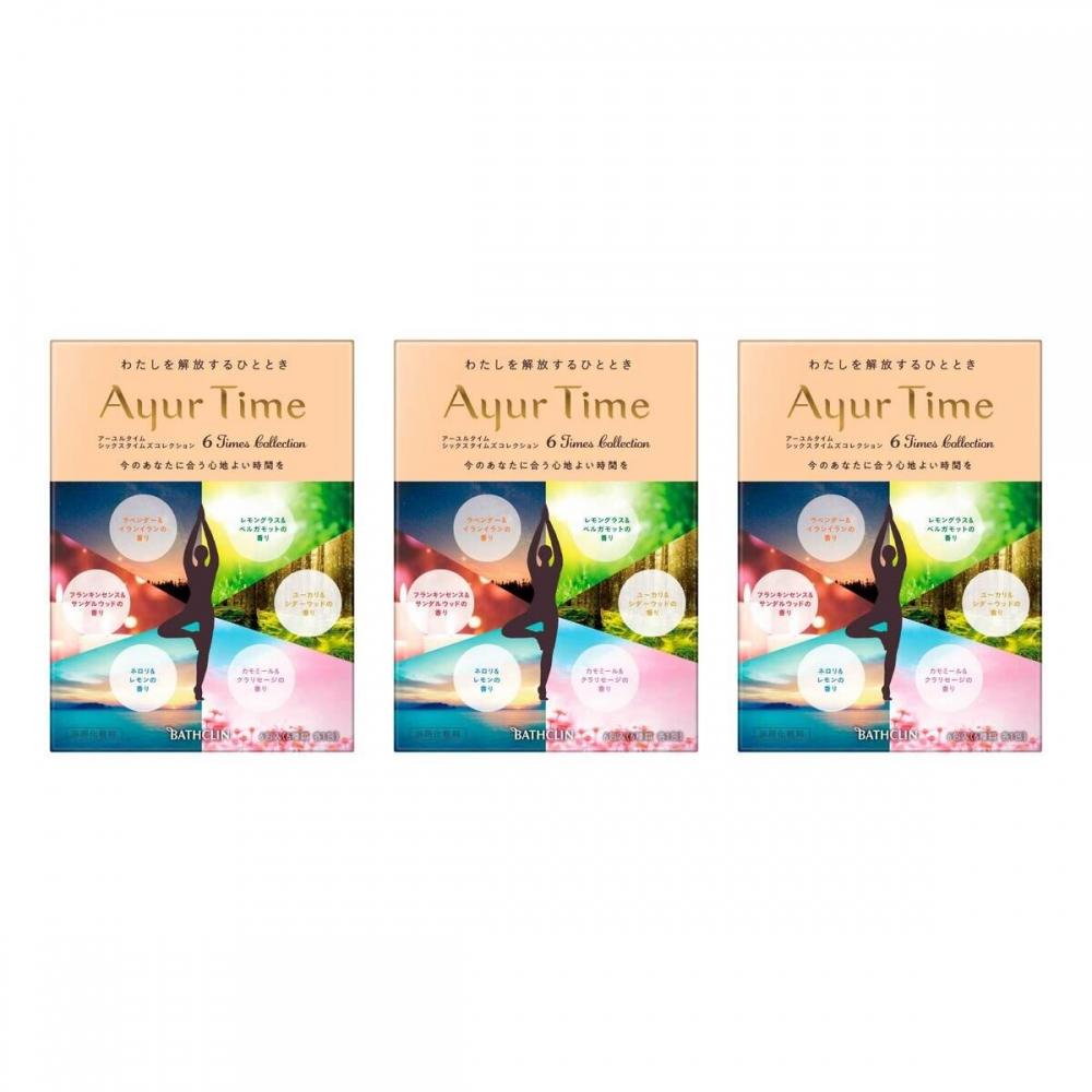 

Соль для ванны Ayur Time AyurTime SiX Times Collection 6 упаковок X 3 коробки