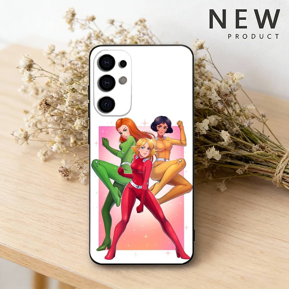 Cool T-Totally Spies  Phone Case For Samsung S26,25,24,23,22,21,20,30,Ultra,Plus,Fe,Lite Black Shell Samsung S225G