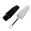 Saxophone Mouthpiece Plastic Soprano Treble Saxophone Whistle Brush Musical Instrument Accessory Cleaning Tool