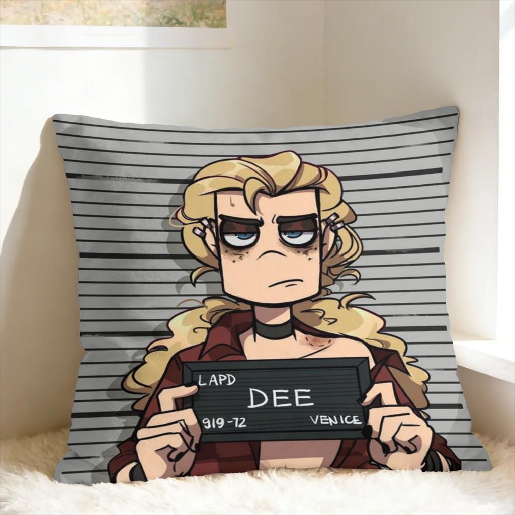 Metal Family Dee 2 Pillow Case Fashion Pillow Cover Square Pillowcases For Office Car Home Decor