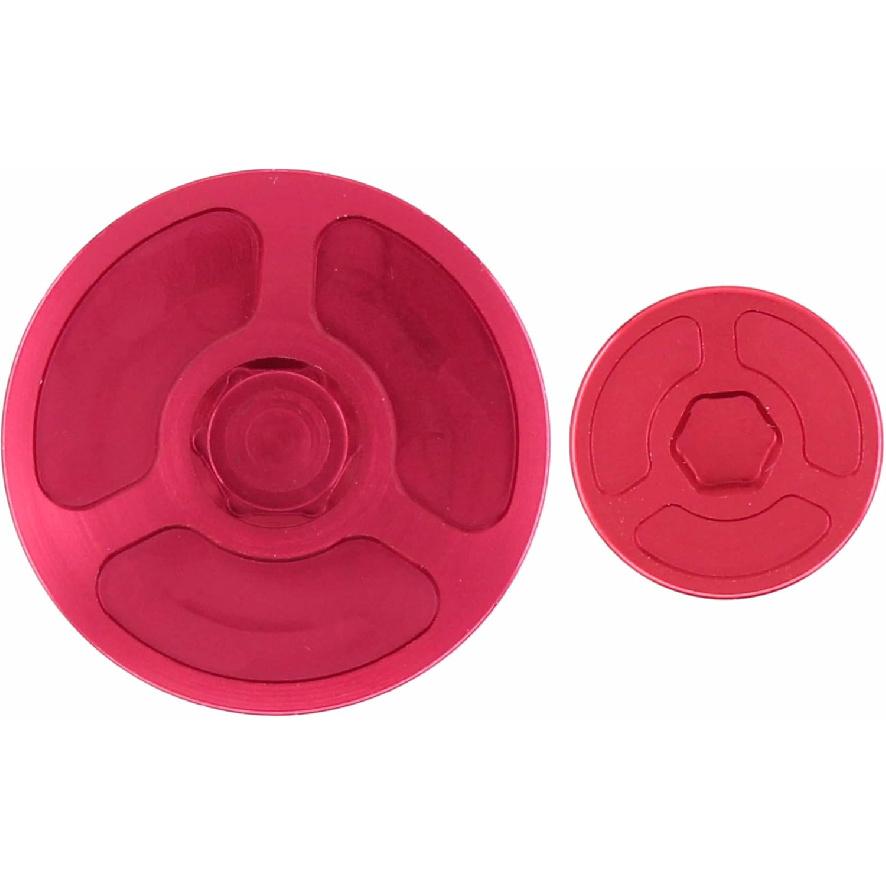 ApplianPar Red Billet Engine Plug Crankcase Cover for Honda TRX400EX Sportrax 400 2x4 2000 2001 2002 2003 2004 2005 2006 2007 2008