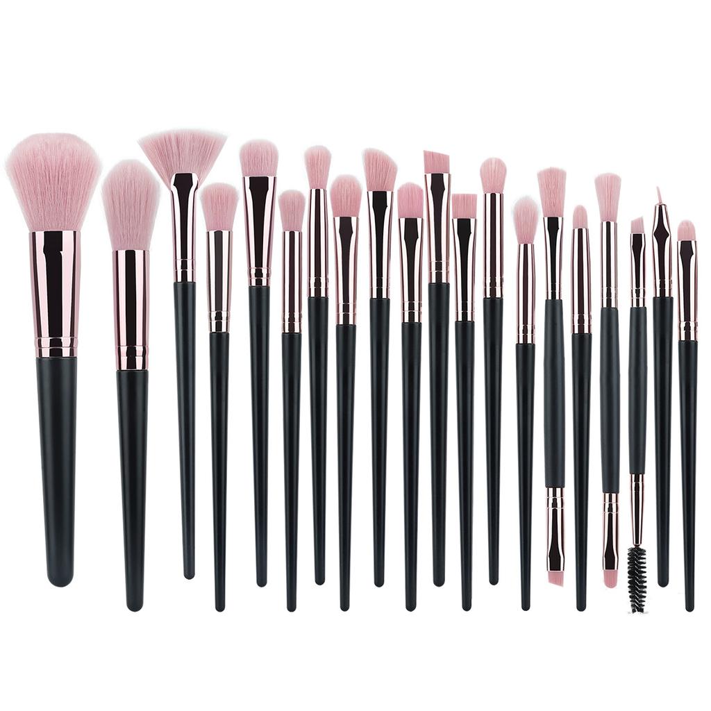 20 makeup brushes, set brushes, soft loose powder brushes, eyeshadow brushes, concealer brushes, multi-color makeup tools