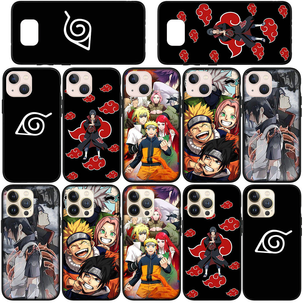 Case for Samsung Galaxy S25 S24 S23 iPhone 16 15 Xiaomi Redmi Note 14 13 12 16E 8 X 11 Pro Max XR OPPO Moto Huawei Comics Itachi Uchiha Sasuke Naruto