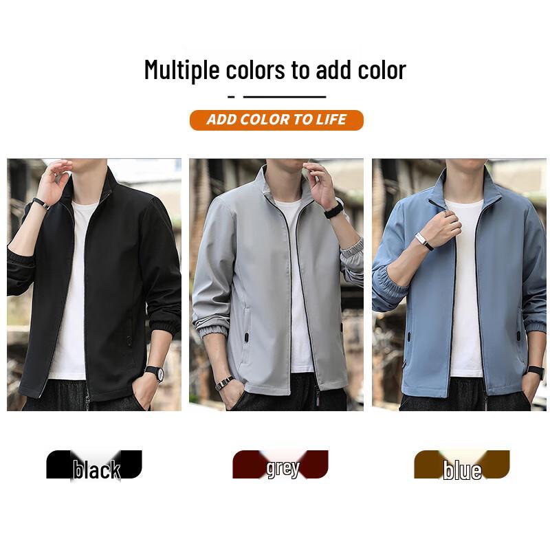 Jeanswest Men's Baseball Collar Jacket
