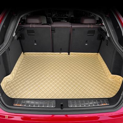 Car Trunk Mat for AITO M5 2022-2024 Custom Fit PU Leather Cargo Liner, All-Weather Waterproof Rear Trunk Protector