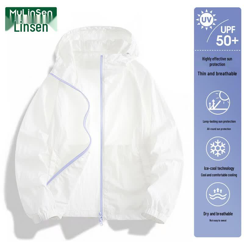MULINSEN Women's Ice Silk Hooded UV Protection Jacket