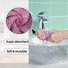 50/30/10/5pcs Microfiber Towel Absorbent Kitchen Cleaning Cloth Non-stick Oil Dish Towel Rags Napkins Tableware Household Towel