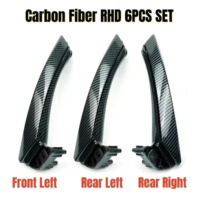 QNLT6 LHD RHD Front Rear Left Right Interior 3 Passenger Door Pull Handle Full Set For BMW 3 Series E90 E91 E92 316i 318i 320 325 328i