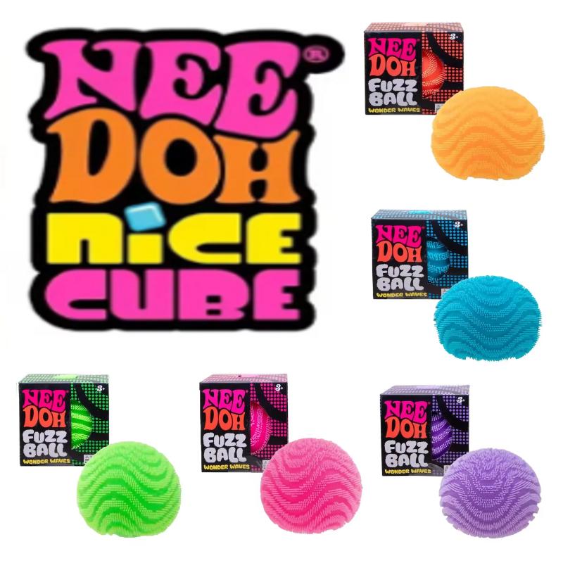 La balle en peluche Nee Doh, un jouet sensoriel de décompression, est un jouet intéressant adapté à la relaxation et un très bon cadeau.