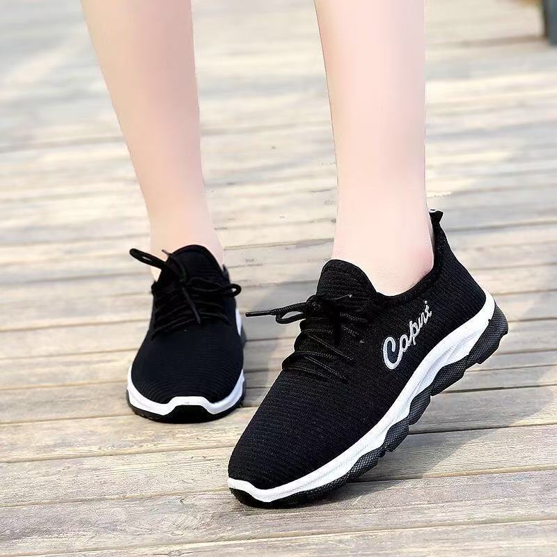 Shoes new sports shoes women s shoes summer single shoes women s cloth shoes women s net shoes street stall shoes supply 36
