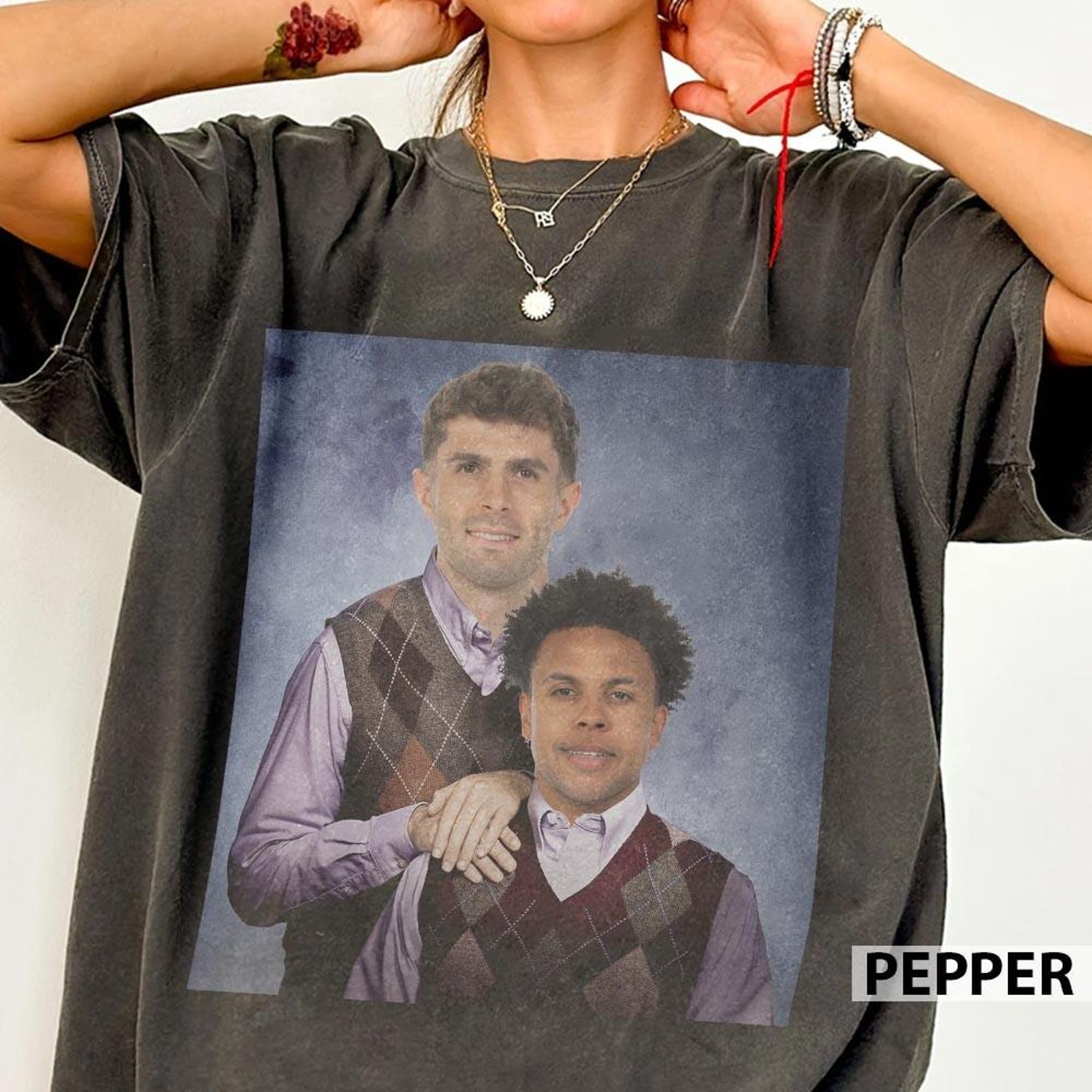 Christian Pulisic Weston McKennie Funny Soccer Shirt, Football Step Bros Gift For Fan World Cup Usa XL