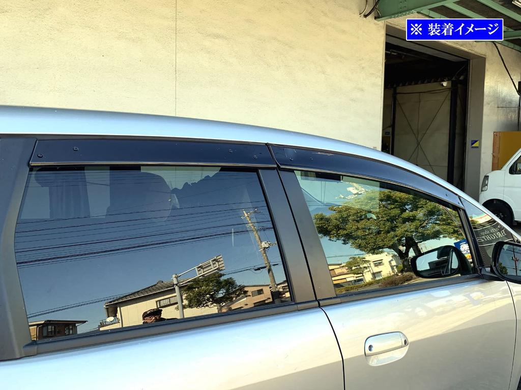 BRIGHTZ Fit Shuttle Hybrid GP2 Side Door Visors with Hardware Compatible with GP 2 Fit Shuttle and Fit Shuttle Hybrid [INJ-V-113] Fit, Hybrid,