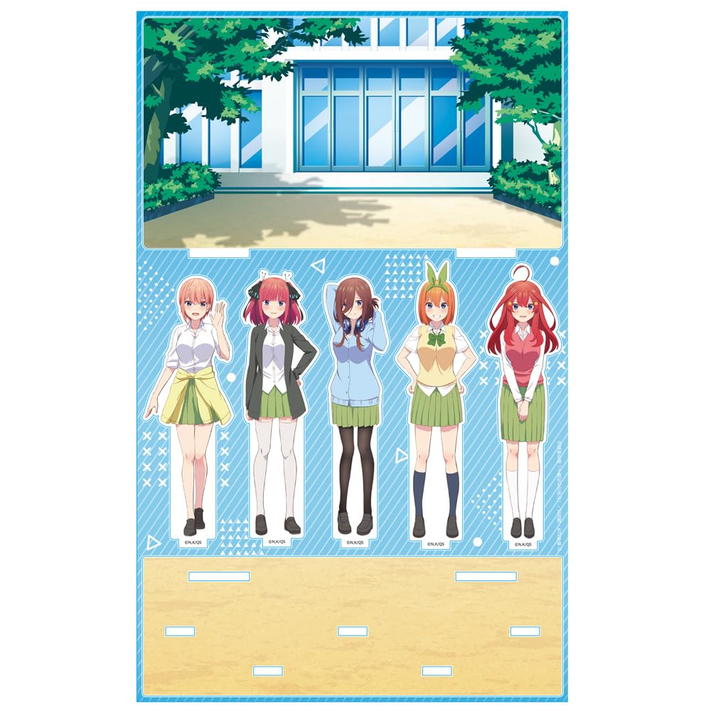 [azumaker] The Quintessential Quintuplets Acrylic Diorama A [Uniform ver.]