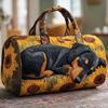 Puppy Series 4 Women's Yoga Travel Handbag with 3D Digital Print