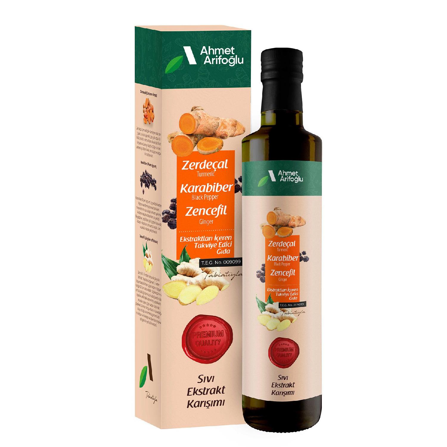 

Turmeric Basil Ginger Liquid Extract 225ml