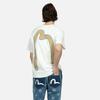Evisu Slogan Print Crew Neck T-Shirt Men Tops White 2ESHTM3TS548XXCT