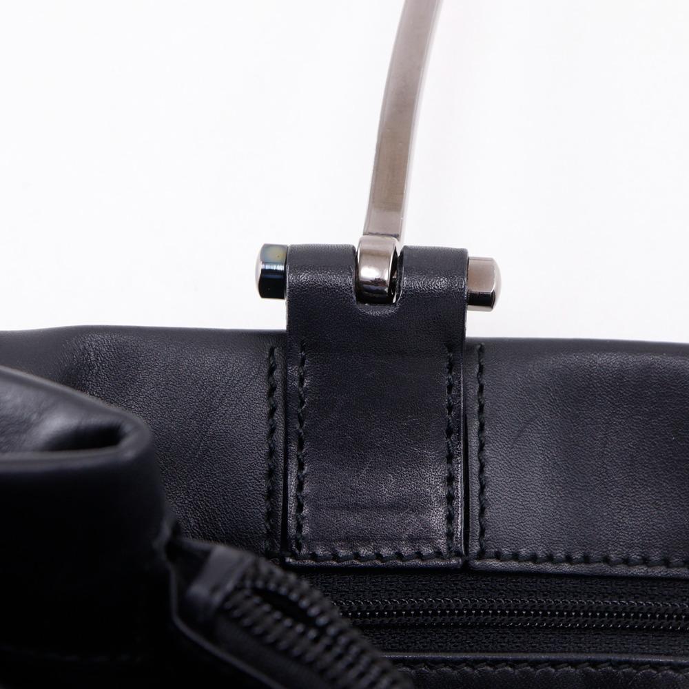 GUCCI Tote Bag Handbag 002.1025.002058 black Calfskin Women Used
