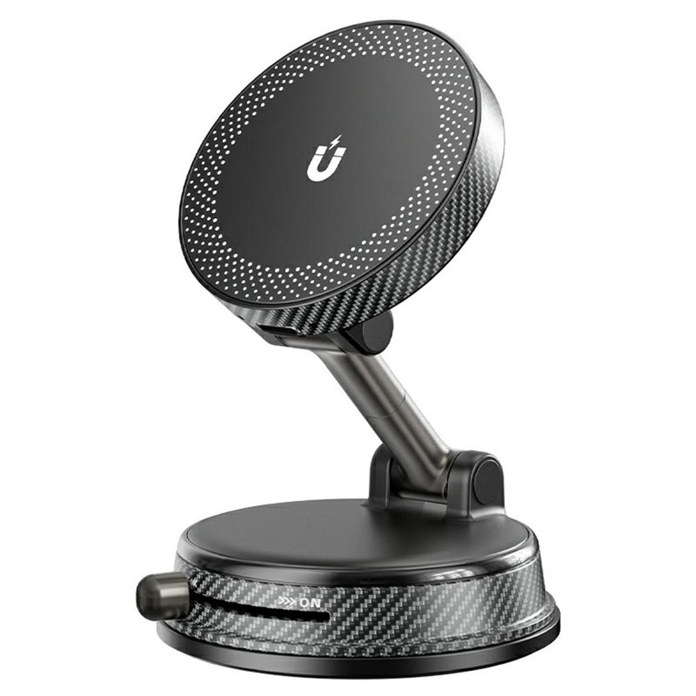 

HONNOBE A14 Magnetic Wireless Charging Phone Mount Vacuum Suction 15W Fast Charger Phone Stand For Dashboard Windshield