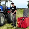 VEVOR Portable Diesel Tank, 439.1 L Capacity & 10 GPM Flow Rate, Diesel Fuel Tank with 12V Electric Transfer Pump and 399.3 Cm Rubber Hose