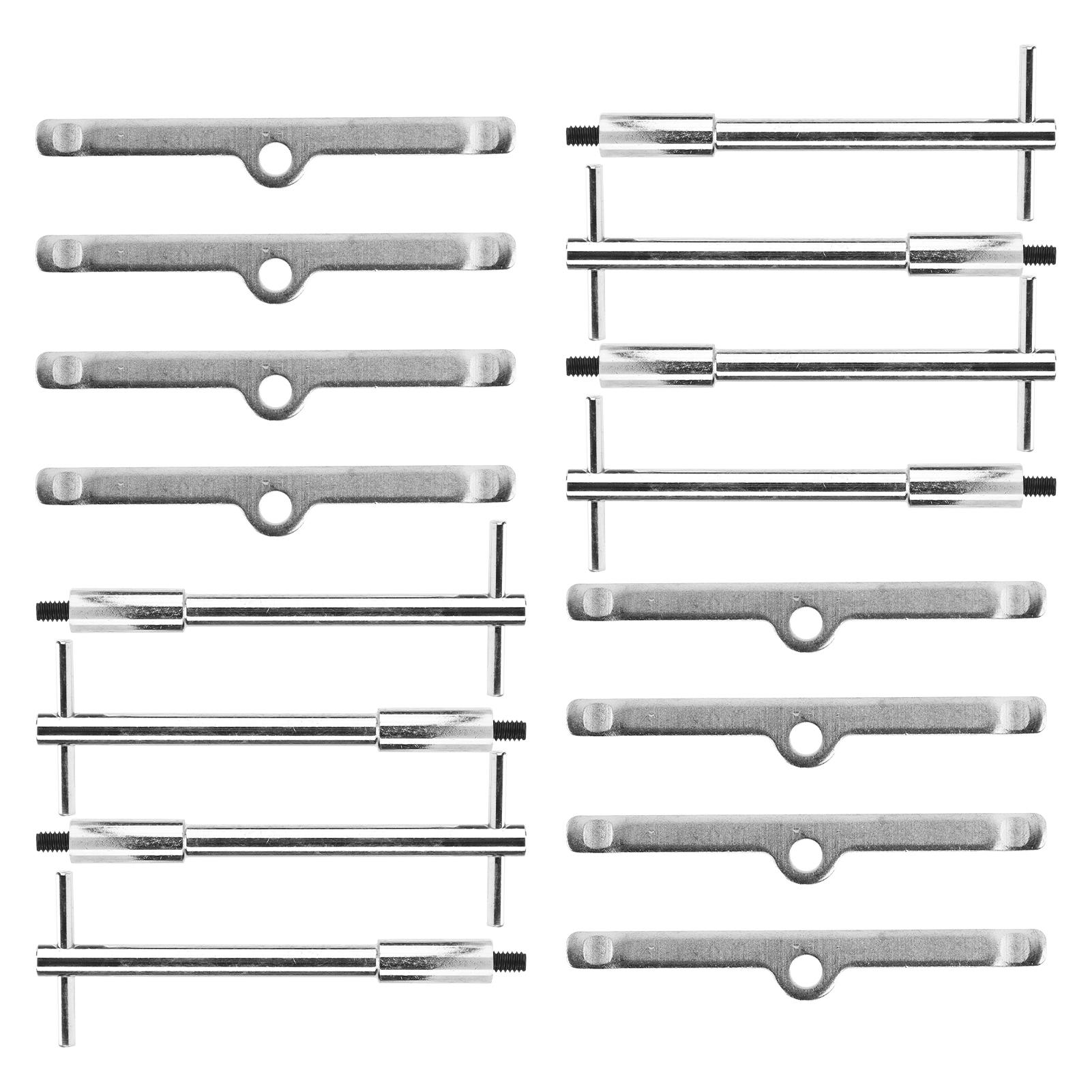 

16PCS Set Car Engine Valve Cover Hold Down Kit Replacement for CHEVY SB SBC 265 283 302 305 307 327 350 400