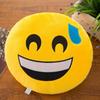 32cm Cute Funny Face Plush Pillow Angry Emotion Cushion Soft Nap Toy for Kids Indoor Decor Holiday Gift