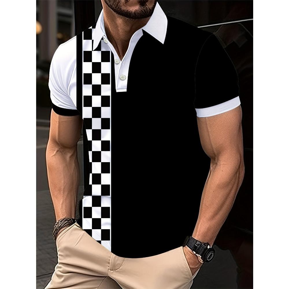 Summer men's polo shirt casual fashion