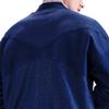 Nike Badge Zip Long Sleeve Loose Jacket Men Jackets Blue FZ9390-492