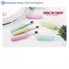 2 Pcs/Set Travel Portable Breathable Toothbrush Protective Case-Bathroom Safe Compact Toothbrush Case-Breathable Design