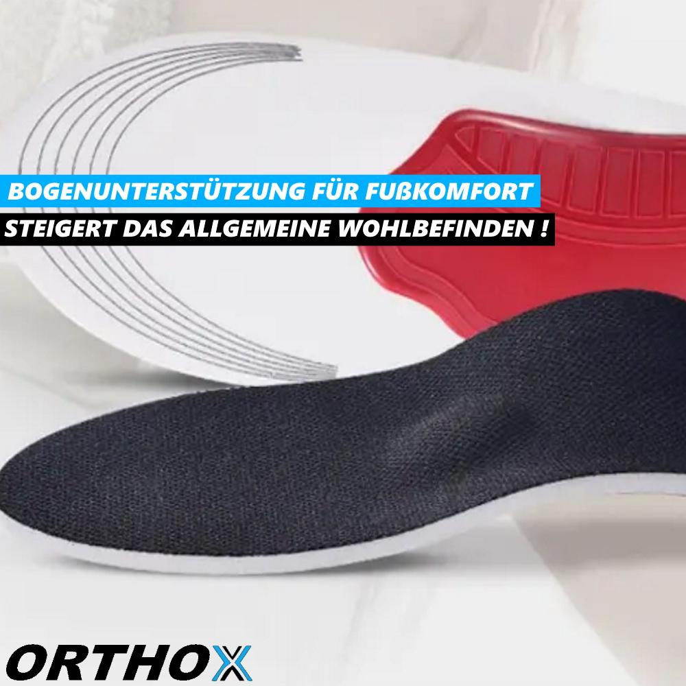 ORTHOX Einlegesohlen Plattfuß Spreizfuß Senkfuß Einlagen für Damen & Herren