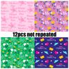 12 pieces of pink Mother’s Day material package DIY holiday congratulations children’s handbook DIY tailoring photo album material