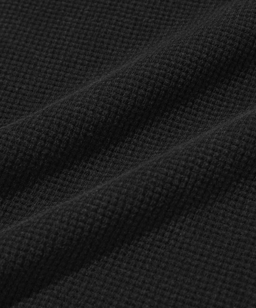 Seuweideu Thermal Henley Neck [Black]