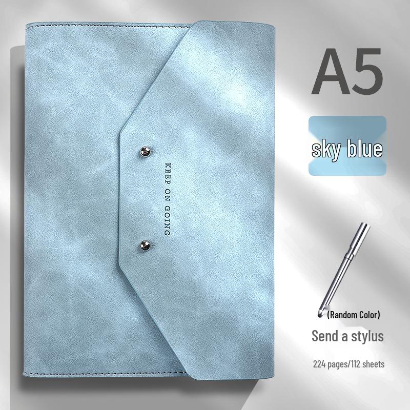 

2025 Блокнот для бизнеса с двойной обложкой из мягкой кожи, с настраиваемым логотипом, идеально подходит для выпускных подарков и планировщиков A5