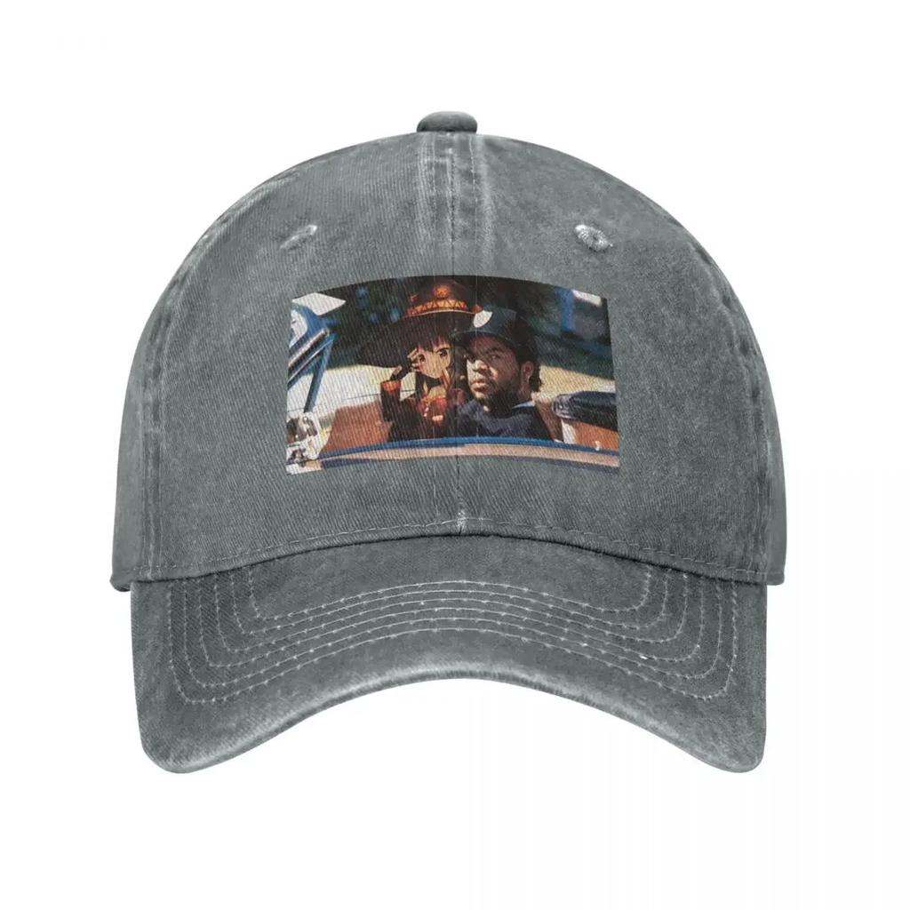 Drivin with Meguminchan Baseball Cap Bobble Hat Derby Hat New In The Hat Womens Golf Clothing Unisexs