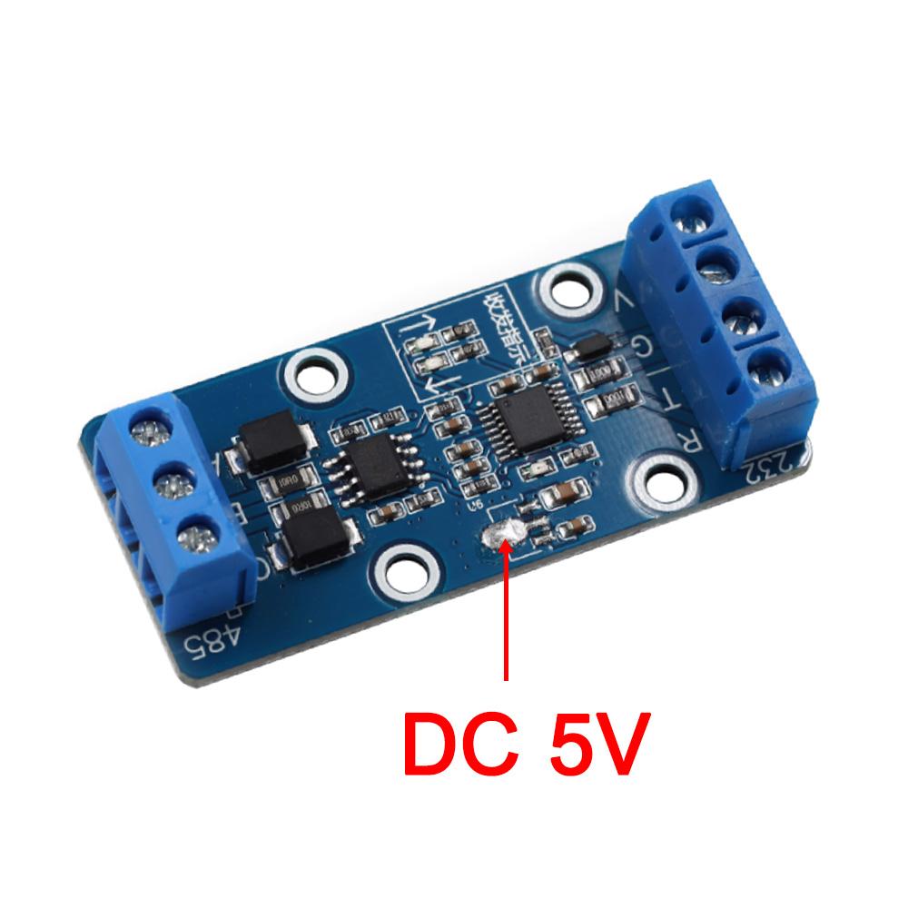 RS232 To RS485 Converter Module Serial Port Converter Module Converts RS232 Signals To RS485 Signals for PLC Communication