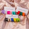 Korean Candy Color Small Hoop Earrings for Women Girls Simple Acrylic Stud Earrings Party Holiday Jewelry Accessories