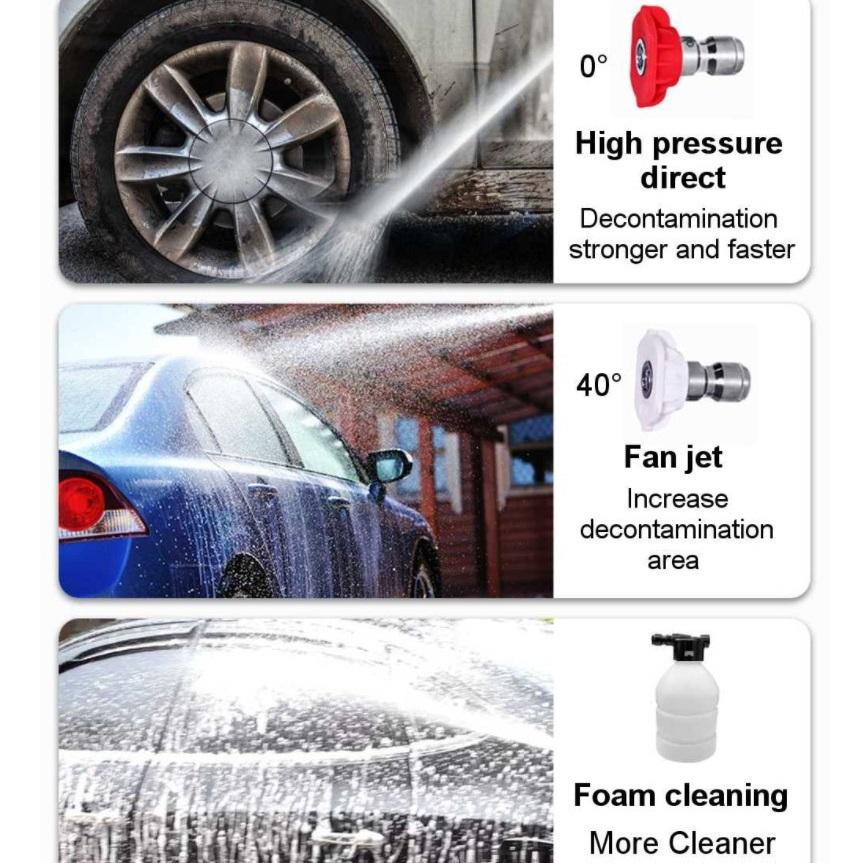 Wireless High Pressure Car Washer Car Wash Washer Gun Spray Rechargeable Water Gun Machine