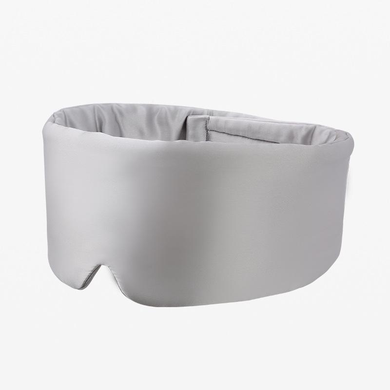 19mm Silk Eye Mask: Noise-Reducing, Breathable, Light-Blocking, Full Coverage for Travel Rest